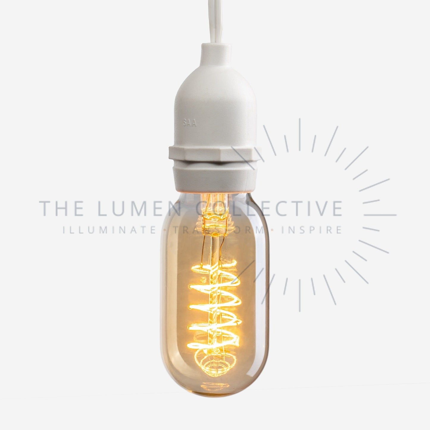 Outdoor Festoon Lights - White - Suspended Mount - Valve Amber