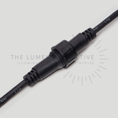 Outdoor Festoon Lights - Black - Suspended Mount - Pygmy Smokey